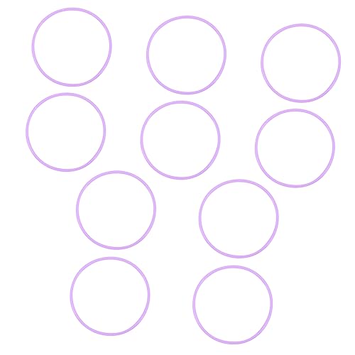 WEKAMOS 10stücke Gummiarmbänder Aus Silikon-jelly Dehnbar Und Flexibel Für Retro-mottopartys Als Haargummi Oder Armreif Geeignet von WEKAMOS