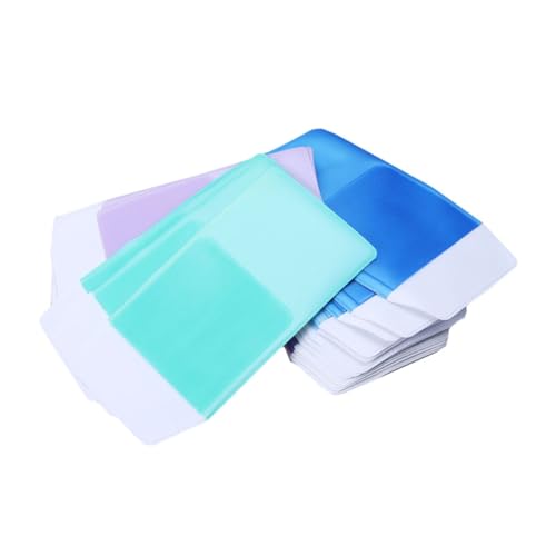 WEKAMOS 12 Stück Teiliges Bunte PVC Stifttaschen für Ärzte und Pflegepersonal Stoßfeste Pen Pouch mit Praktischem Einsteckfach Langlebige Stifte Aufbewahrungstaschen für Alltag Gemischte von WEKAMOS