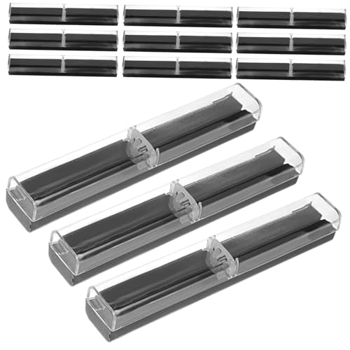 WEKAMOS 12stücke Transparente Stiftboxen Als Aufbewahrungsboxen Für Stifte Kleine Stift-Display-hüllen Einzelne Stifthalter von WEKAMOS