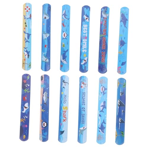 WEKAMOS 12 Stück Teiliges Schnapparmband aus Langlebigem und Farbecht Bequem und Flexibel für Kinderparty und Alltag Einfach Anzulegen als Spaßarmband von WEKAMOS