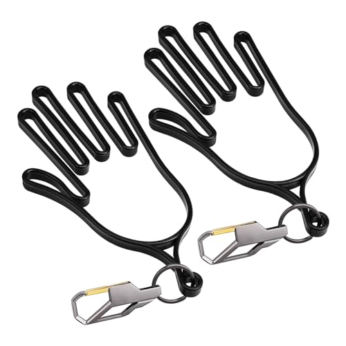 WEKAMOS 2 Golfhandschuhhalter aus Robustem PP mit Schlüsselanhänger Golfhandschuh Organizer zum Aufhängen und Formen Platzsparender Halter für Golftasche Vielseitiger Handschuh und WEKAMOS 2 Golfhandschuhhalter aus Robustem PP mit Schlüsselanhänger Golfhandschuh Organizer zum Aufhängen und Formen Platzsparender Halter für Golftasche Vielseitiger Handschuh und von WEKAMOS