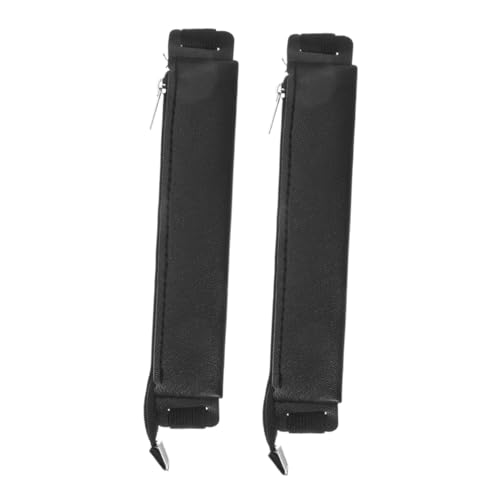 WEKAMOS 2stücke Teiliges Federmäppchen-Ordner Für Notizbuch Und Tagebuch Mit Elastischer Stiftschlaufe Stifthalter Für Schreibwaren Reißverschluss-Tasche Für Reisen Und Büro von WEKAMOS