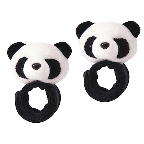 WEKAMOS 2 Stück Panda Slap Armbänder Plüschige Handgelenkspielzeuge für Partys und Hautfreundlich und Einfach zu Bedienen von WEKAMOS