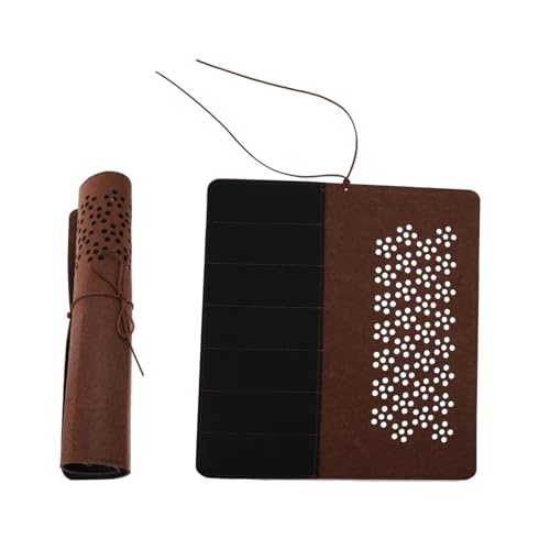 WEKAMOS 2stücke Pinselhalter Für Kalligraphie-Pinsel Stifthalter Mit Riemen Kompakte Rolle Atmungsaktive Tasche Für Malutensilien Und Reisen von WEKAMOS
