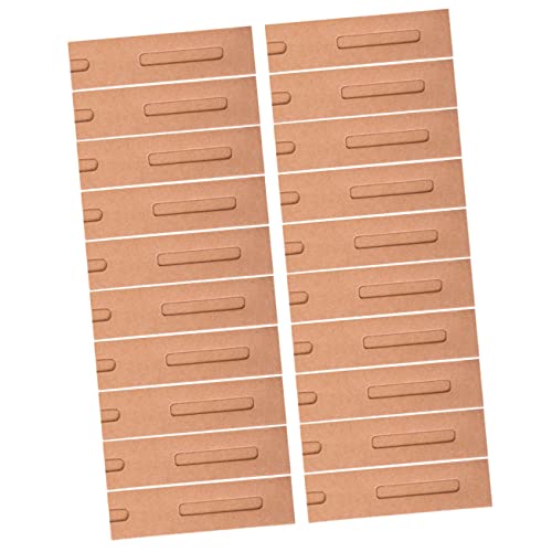 WEKAMOS 30 Stück Kraftpapier Stiftetui Einfacher Stift Halter aus Hochwertigem Papier für Büro und Schule für zu Festen und Anlässen von WEKAMOS
