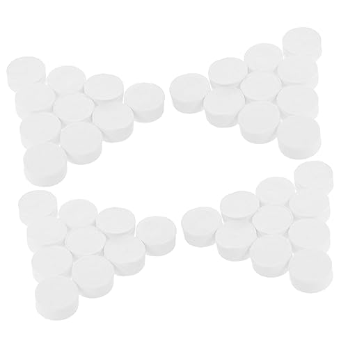 WEKAMOS 50 Stück Einweg Komprimierte Baumwoll Waschlappen Tragbare Geruchsfreie Reinigungstücher Praktische Einzeln Verpackte Mini Handtücher für Reisen und Outdoor von WEKAMOS