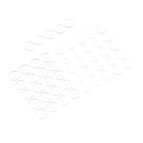 WEKAMOS 50stücke Silikon Ohrring Stopper Pads Flexible Ohrstecker Rückseiten Für Sicheren Halt Schützen Sie Ihre Ohrlöcher Vor Narbenbildung Für Verschiedene Ohrringtypen von WEKAMOS