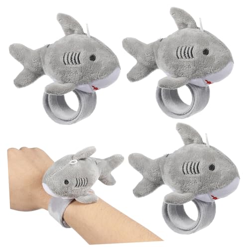 WEKAMOS 6stücke Plüsch Tier Schlagarmbänder Für Handgelenk Cartoon Schlagarmbänder Als Partygeschenke Für Junge Mädchen Und Tier Fans von WEKAMOS