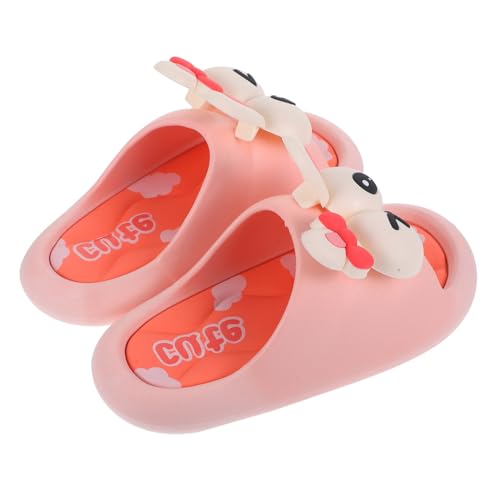 WEKAMOS Hausschuhe Rutschfest Weiche Sohle Cartoon Design Unisex Kleinkinder Slippers für Sommer Strand und Zuhause Innenlänge von WEKAMOS
