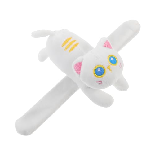 WEKAMOS Katzen Plüsch Snap Armband im Tierdesign Süßes Leichtes Handgelenk Armband für Party Dekoration Halloween und Geburtstagsgeschenke von WEKAMOS