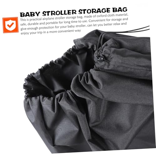 WEKAMOS Kinderwagen Transporttasche Oxford Leicht Robust Schutz Reisetasche für Flugzeug Bahn Kompatibel mit Meisten Modellen für Eltern Unterwegs von WEKAMOS