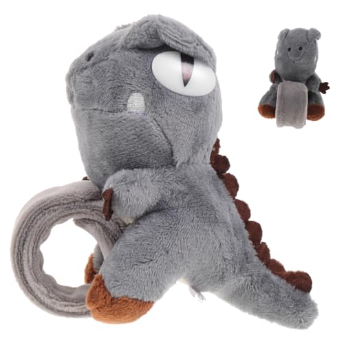 WEKAMOS Kuscheliges Dinosaurier Plüsch schnapparmband für Erwachsene Weiches Stofftier Armband Niedliches Partygeschenk und Mitgebsel für Dschungel feiern von WEKAMOS