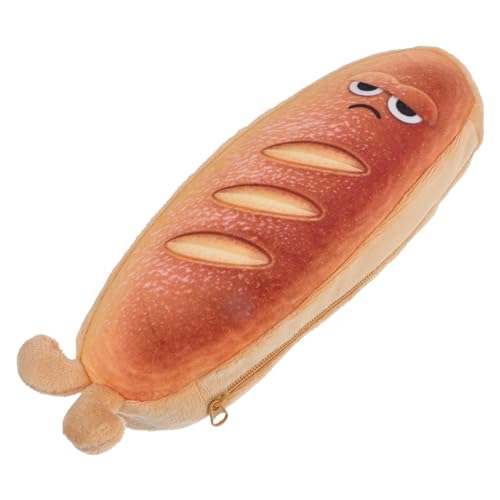 WEKAMOS Mäppchen Nettes Bleistiftkoffer Cartucheras Escolares para Lapices Bleistiftbeutel Kawaii Schulmaterial Beutel Für Die Organisation Arbeitstaschen-Organizer Etui Brown Stoff von WEKAMOS