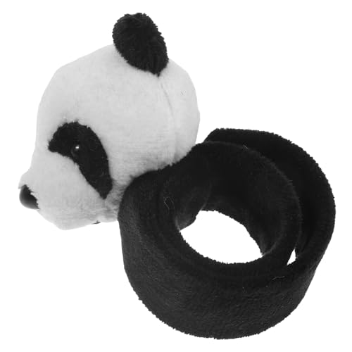 WEKAMOS Panda Schnapparmband Kuscheliges Weiches Armband für Party und Alltag Dekoratives Hautfreundliches Wristband Leicht und Kompakt für Tiermotive Fans von WEKAMOS
