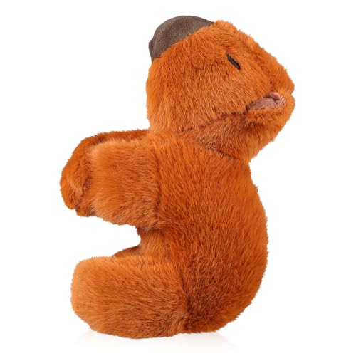 WEKAMOS Plüsch Capybara Slap Armband Kuscheltier Stofftier Huggers Leicht Tragbar Party Niedliches Tier Motiv für Alltag von WEKAMOS