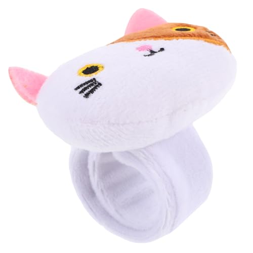 WEKAMOS Plüsch Katzen Slap Armband Weiches Tiermotiv Handgelenk Band für Partys Geburtstagsgeschenke und Dekoration Fuzzy und Bequem von WEKAMOS