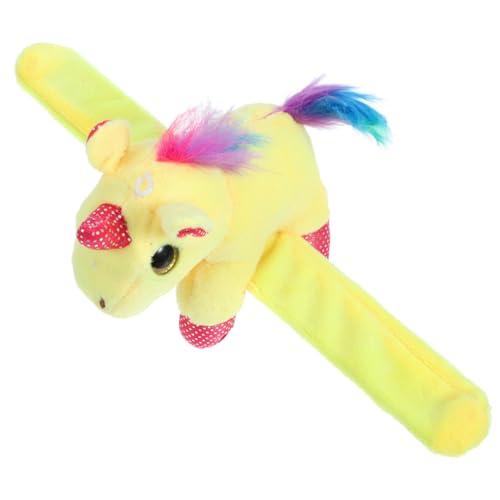 WEKAMOS Plüsch Schnapparmband Cartoon Tier Weiches Komfortables Party Mitgebsel für Kindergeburtstage Langlebiges Slap Wrist Band für Themen und Kostümpartys von WEKAMOS