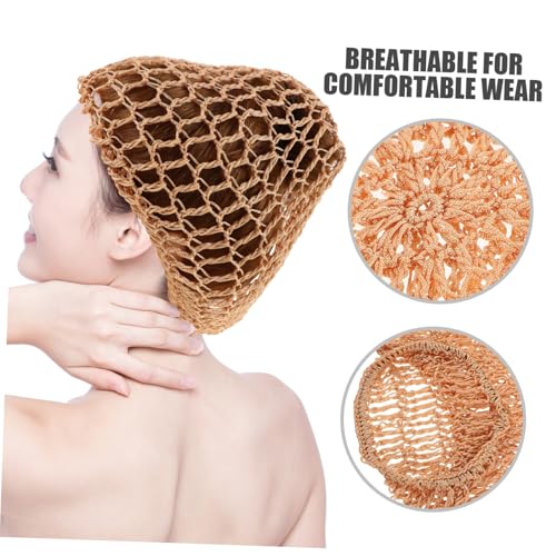 WEKAMOS Schlafhaarhaube Aus Mesh Mit Schutz Für Haar Beim Schlafen Atmungsaktives Netzmaterial Für Damen Wiederverwendbare Haarnetzmütze Zum Schlafen von WEKAMOS
