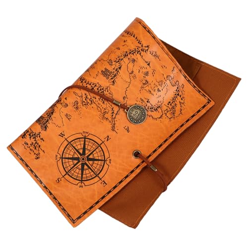 WEKAMOS Vintage Große Leinwand Stifterolle mit Leder Praktisches Federmäppchen Roll up für Künstler Stifte Pinsel Organizer Robust und Tragbar für Schule und Zeichnung von WEKAMOS