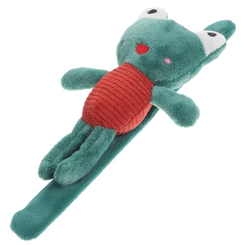 WEKAMOS Weiches Slap Bracelet Kinderarmband in Froschform Bequem Tragbar Niedliches Tierdesign Leicht und Robust als Party Mitgebsel für Jungen und Mädchen Vielseitig für Alltag und Feste von WEKAMOS