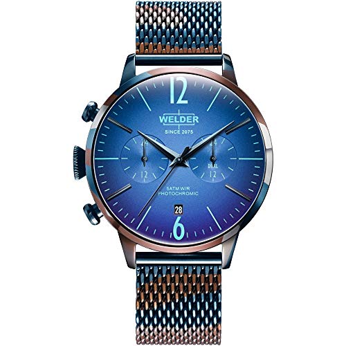 Reloj Welder WWRC820 Smoothy Hombre Azul Acero von WELDER