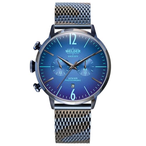 Welder Herren Analog-Digital Automatic Uhr mit Armband S0375988 von WELDER