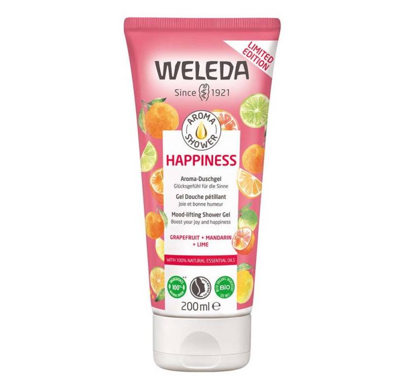 WELEDA Duschgel Aroma Shower - Happiness 200ml von WELEDA