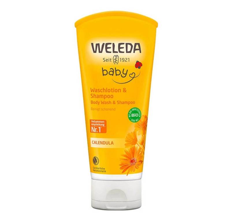 WELEDA Duschgel Baby Calendula - Waschlotion & Shampoo 200ml von WELEDA