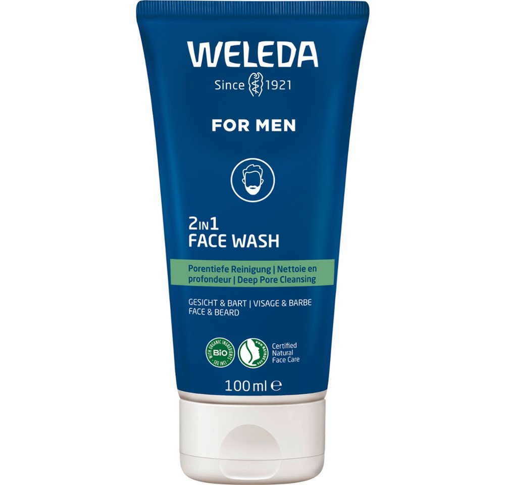 WELEDA Gesichtspflege FOR MEN in Face Wash, 100 ml von WELEDA