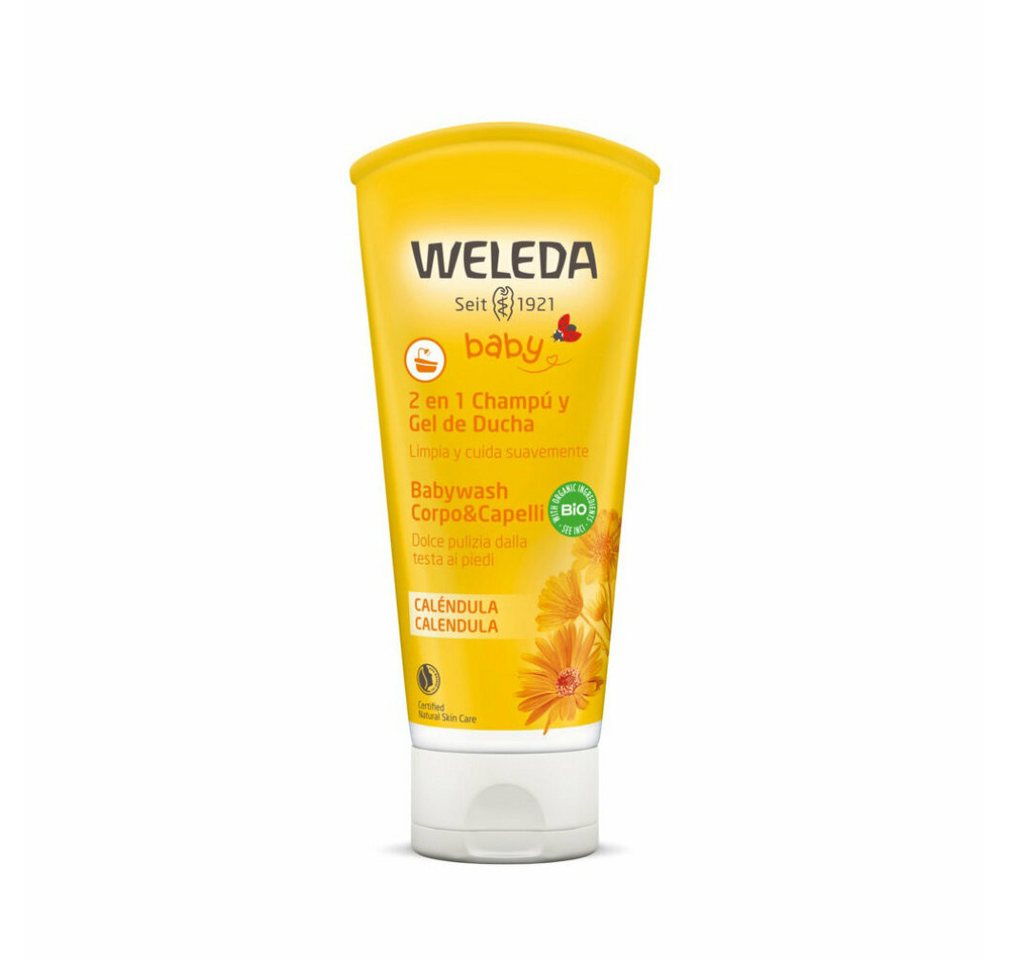 WELEDA Haarshampoo Baby Calendula Hair- & Body Shampoo 200ml von WELEDA