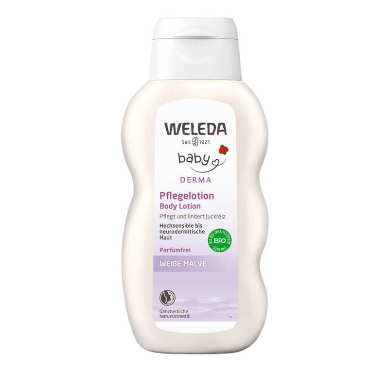 WELEDA Körperlotion Baby Derma Weiße Malve - Pflegelotion 200ml von WELEDA