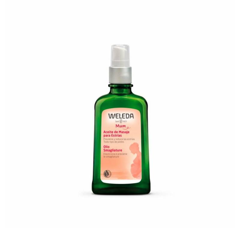 WELEDA Körperöl Mutter Dehnungsstreifen Massageöl 100ml für Massage von WELEDA