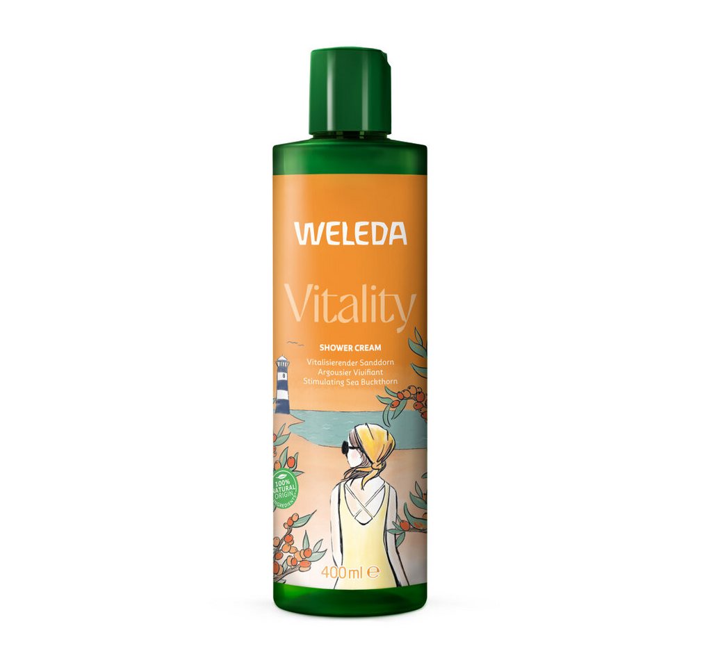 WELEDA Körperpflegemittel Sanddorn-Duschcreme (Shower Cream) 400 ml von WELEDA