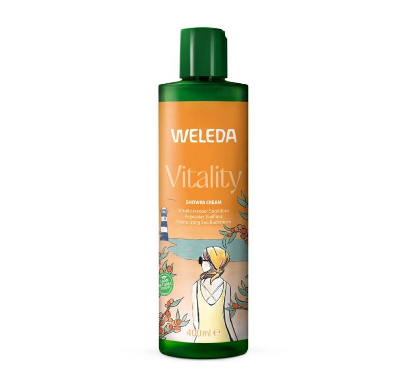 WELEDA Körperpflegemittel Sanddorn-Duschcreme (Shower Cream) 400 ml von WELEDA