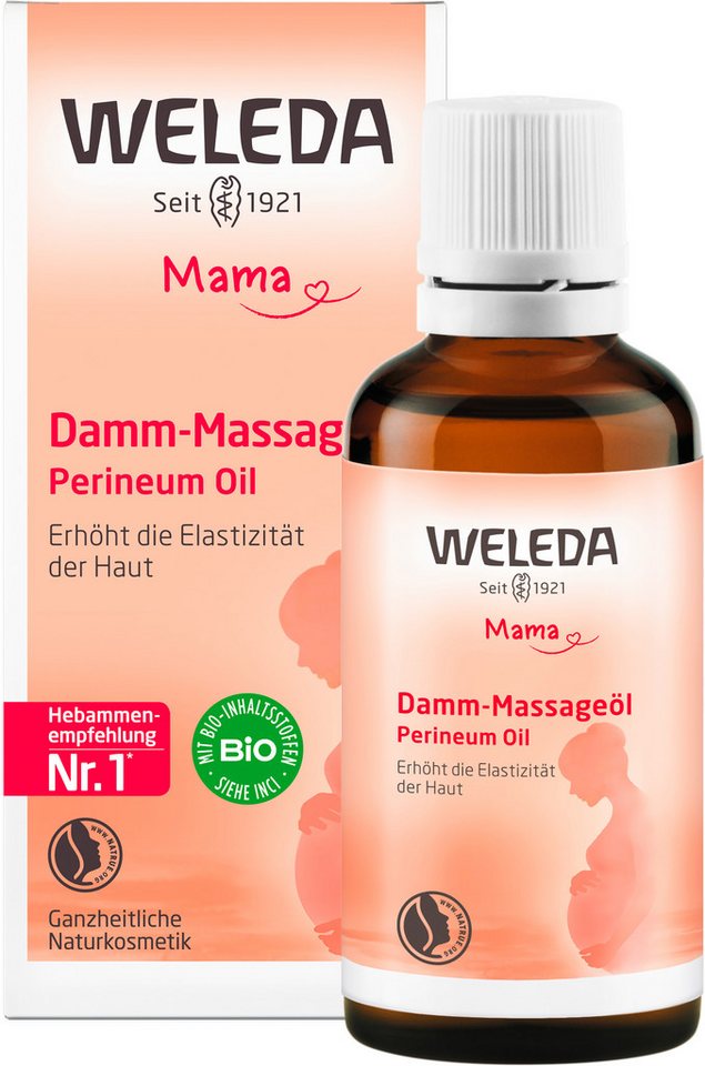 WELEDA Massageöl Weleda Damm-Massageöl, lockert und dehnt die Haut und bereitet sie auf die Geburt vor von WELEDA