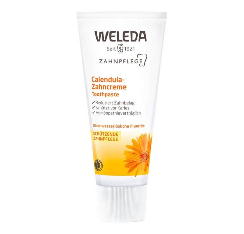 WELEDA Zahnpasta Zahnpflege - Calendula Zahncreme 75ml 2er Pack von WELEDA