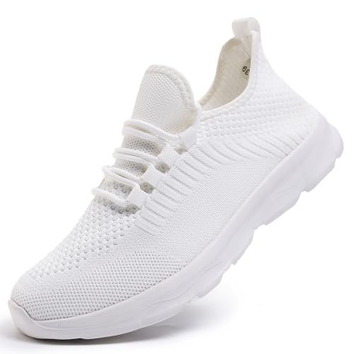 WELLACE Sneaker Damen Schuhe Turnschuhe Laufschuhe Sportschuhe Hallenschuhe Leichte Walkingschuhe Joggingschuhe Freizeitschuhe Straßenlaufschuhe Sommerschuhe Weiß Größe 40 WELLACE Sneaker Damen Schuhe Turnschuhe Laufschuhe Sportschuhe Hallenschuhe Leichte Walkingschuhe Joggingschuhe Freizeitschuhe Straßenlaufschuhe Sommerschuhe Weiß Größe 40 von WELLACE