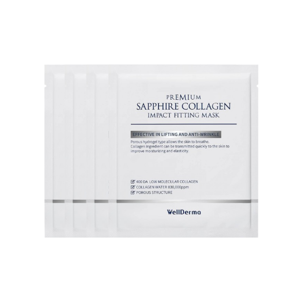 WELLDERMA - Collagen Impact Fitting Mask - 4stücke von WELLDERMA