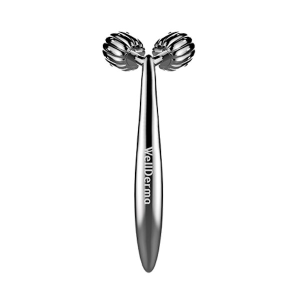 WELLDERMA - Face Lifting Roller Dark Silver - 1stück von WELLDERMA