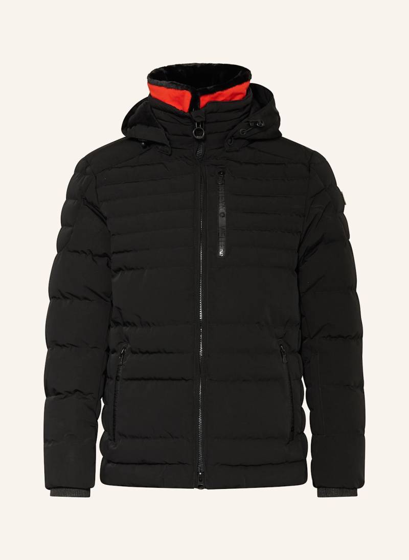 Wellensteyn Skijacke Polar Mit Abnehmbarem Kunstpelz schwarz von WELLENSTEYN