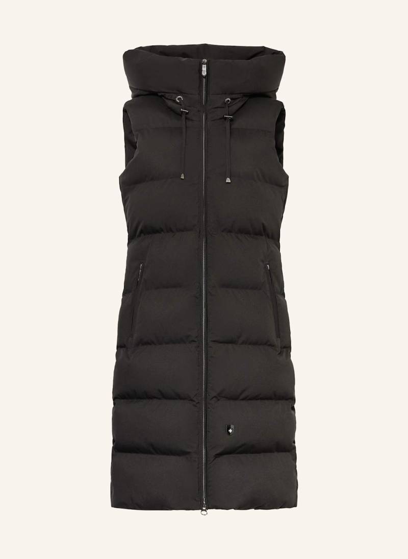 Wellensteyn Steppweste Goldmine Long Vest Mit Dupont™ Sorona®-Isolierung schwarz von WELLENSTEYN