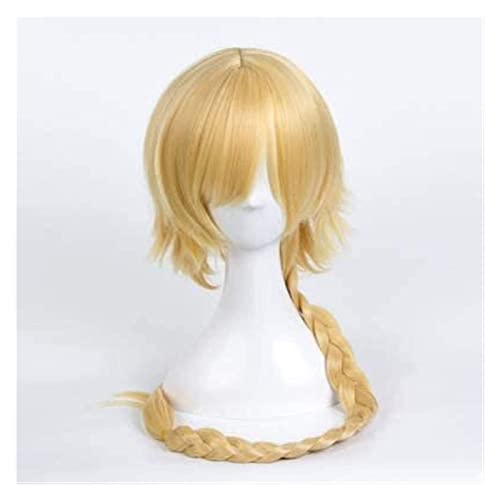 WELLHY Anime Cosplay Perücken Fate Apocrypha Fate/go Jeanne d'Arc/Jeanne d'Arc Cosplay Perücke KEEBON Coser Perücke von WELLHY