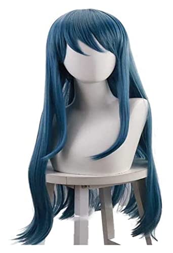 WELLHY Cosplay Perücke 31 Zoll Lange Perücke Cosplay Kostüm Dangan Maizono Sayaka Ronpa Hitzebeständige Kunsthaar Damen Perücken for Coser von WELLHY