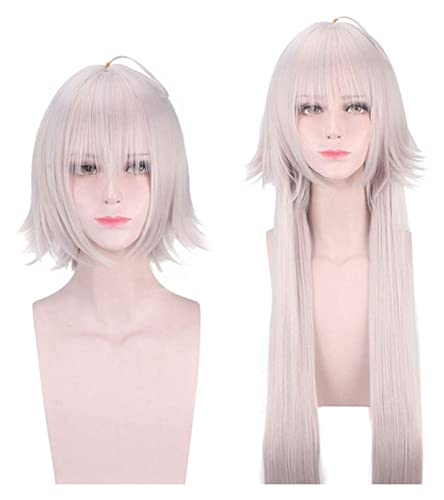 WELLHY Cosplay Perücke Alter Jeanne d'Arc Perücke Game Fate Grand Order Cosplay Perücke an Fate Grand Order Cosplay Haar Alter Jeanne d'Arc Damenhaar for Coser von WELLHY