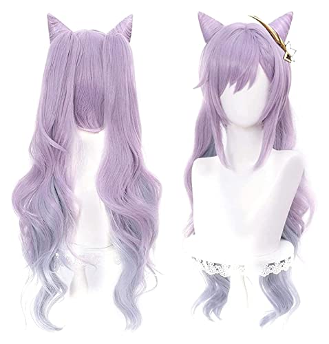 WELLHY Cosplay Perücke Anime Cosplay Kostüm Perücke for Genshin Impact Perücke Frauen Mädchen Männer Jungen Kurzhaar Perücken mit Perückenkappe for Halloween Party Karneval Nachtleben Konzerte Hochzei von WELLHY