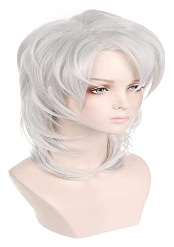 WELLHY Cosplay Perücke Anime Cosplay Perücke Demon Slayer Perücke Rui Perücke Silber Weiß Flauschige Perücken mit Gratis Perückenkappe for Halloween Party Karneval Nachtleben Konzerte Hochzeiten for C WELLHY Cosplay Perücke Anime Cosplay Perücke Demon Slayer Perücke Rui Perücke Silber Weiß Flauschige Perücken mit Gratis Perückenkappe for Halloween Party Karneval Nachtleben Konzerte Hochzeiten for C von WELLHY
