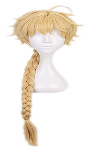 WELLHY Cosplay Perücke Anime Cosplay Perücke Genshin Impact Perücke Traveller/Aether/Sora Perücke mit gratis Perückenkappe for Halloween Party Karneval Nachtleben Konzerte Hochzeiten for Coser von WELLHY