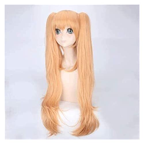 WELLHY Cosplay Perücke Anime Cosplay Perücke Mädchen Frontline UMP45 UMP9 Orange Perücke Comic-Con Weihnachten Karneval Halloween Party Alltag Männer und Frauen Mode Perücke for Coser von WELLHY