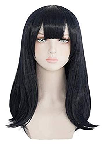 WELLHY Cosplay Perücke Anime Cosplay Perücken Rikka Takarada Cosplay Haar Perücke Hitzebeständige Synthetische Perücke Halloween Party Frauen Cosplay Perücken for Coser von WELLHY