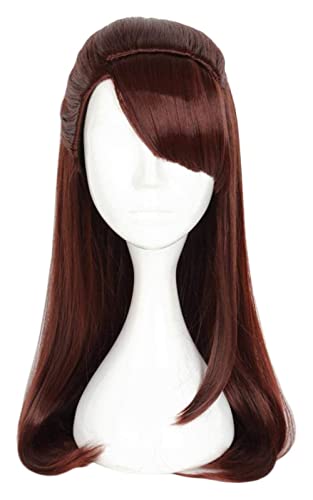 WELLHY Cosplay Perücke Anime Little Witch Academia Kagari Atsuko Perücke Cosplay Kostüm Akko Frauen Lange Kunsthaar Halloween Party Perücken for Coser von WELLHY